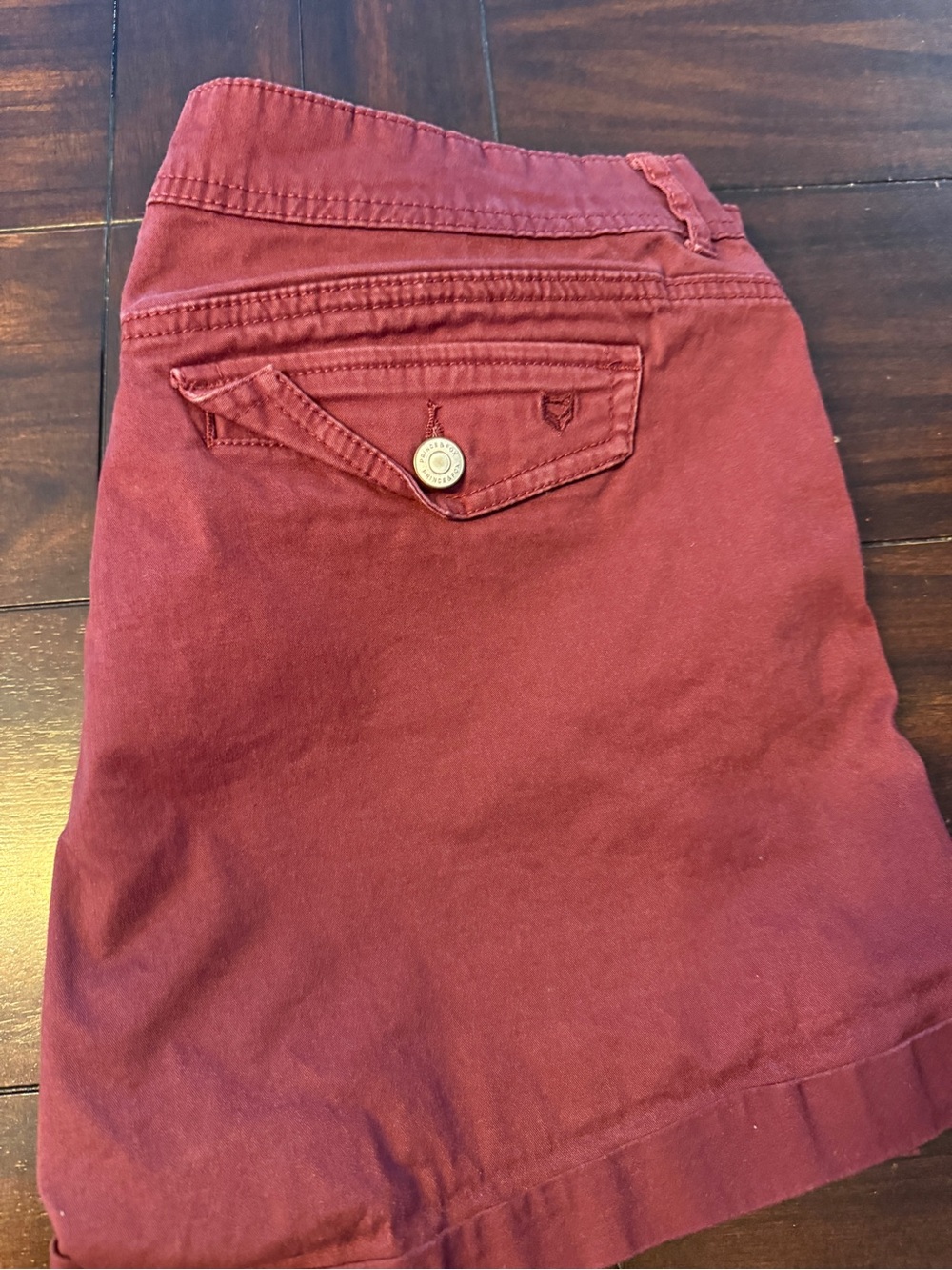 Prince & Fox Maroon Casual Shorts